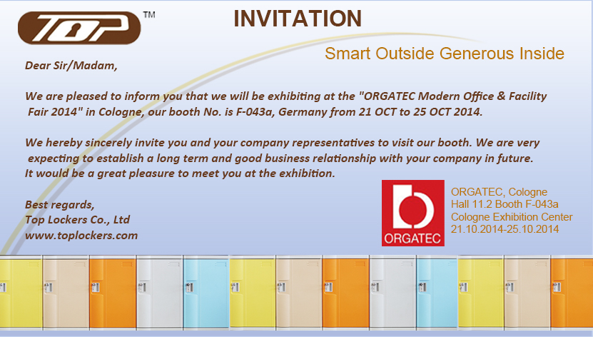 Welcome to Visit Top Lockers in 2014 Cologne Fair