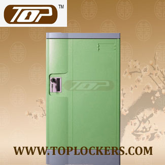 Triple Tier Factory Lockers ABS Plastic, Green Color