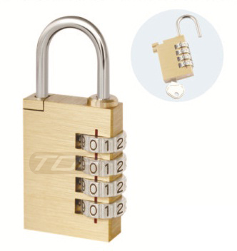 T-8 Brass Combination padlock