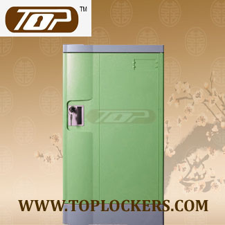 Triple Tier Factory Lockers ABS Plastic, Green Color